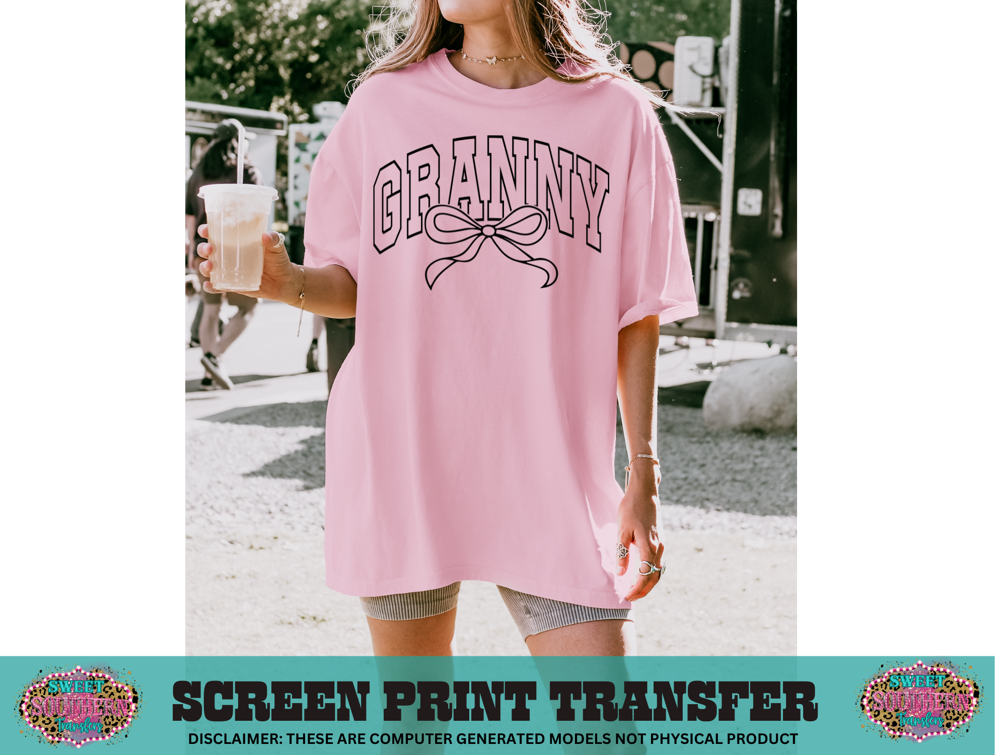 SINGLE COLOR SCREEN PRINT - GRANNY