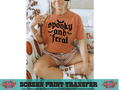 SINGLE COLOR SCREEN PRINT - SPOOKY AND FERAL