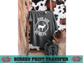 SINGLE COLOR SCREEN PRINT - RUN RUN