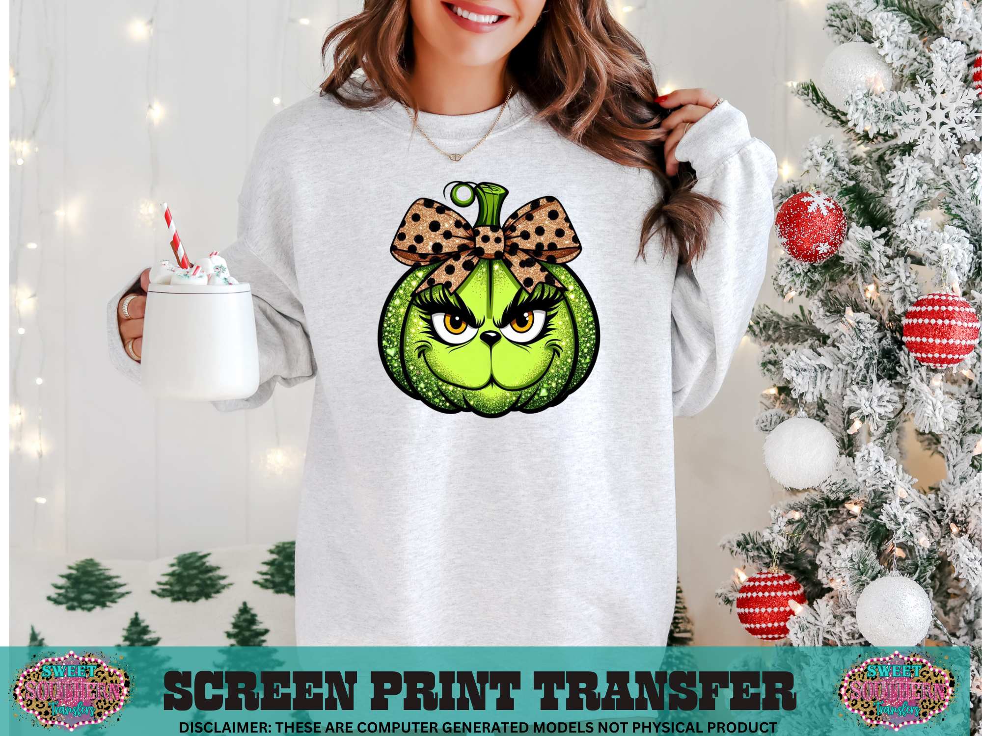 FULL COLOR SCREEN PRINT  - G PUMPKIN