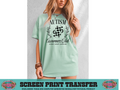 SINGLE COLOR SCREEN PRINT - AUTISM