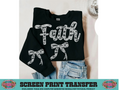 SINGLE COLOR SCREEN PRINT - FAITH