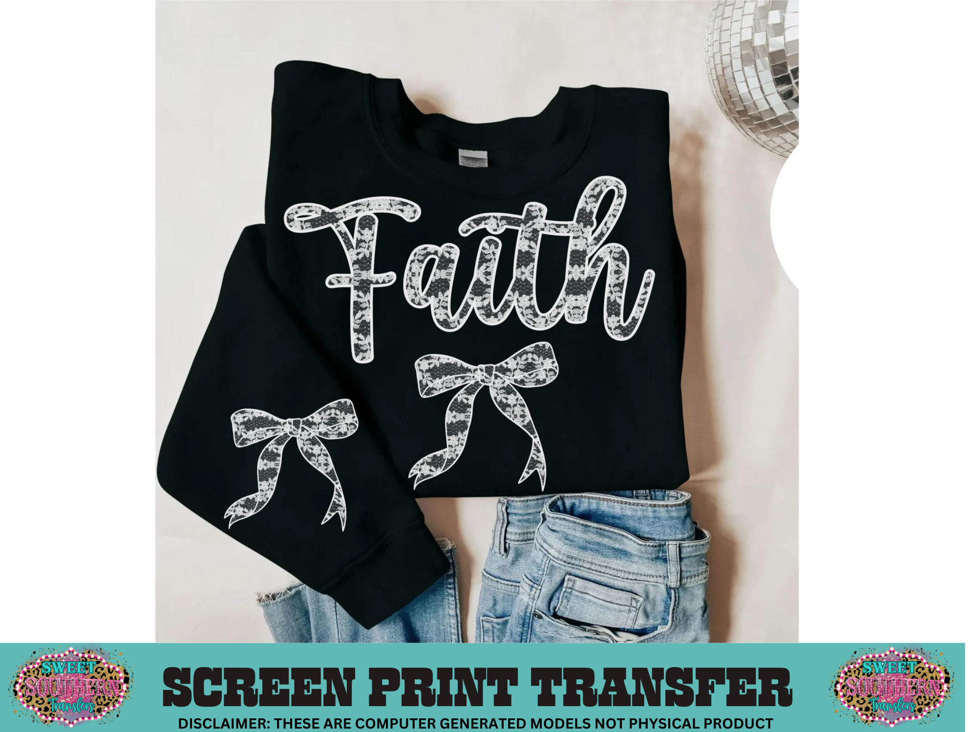 SINGLE COLOR SCREEN PRINT - FAITH