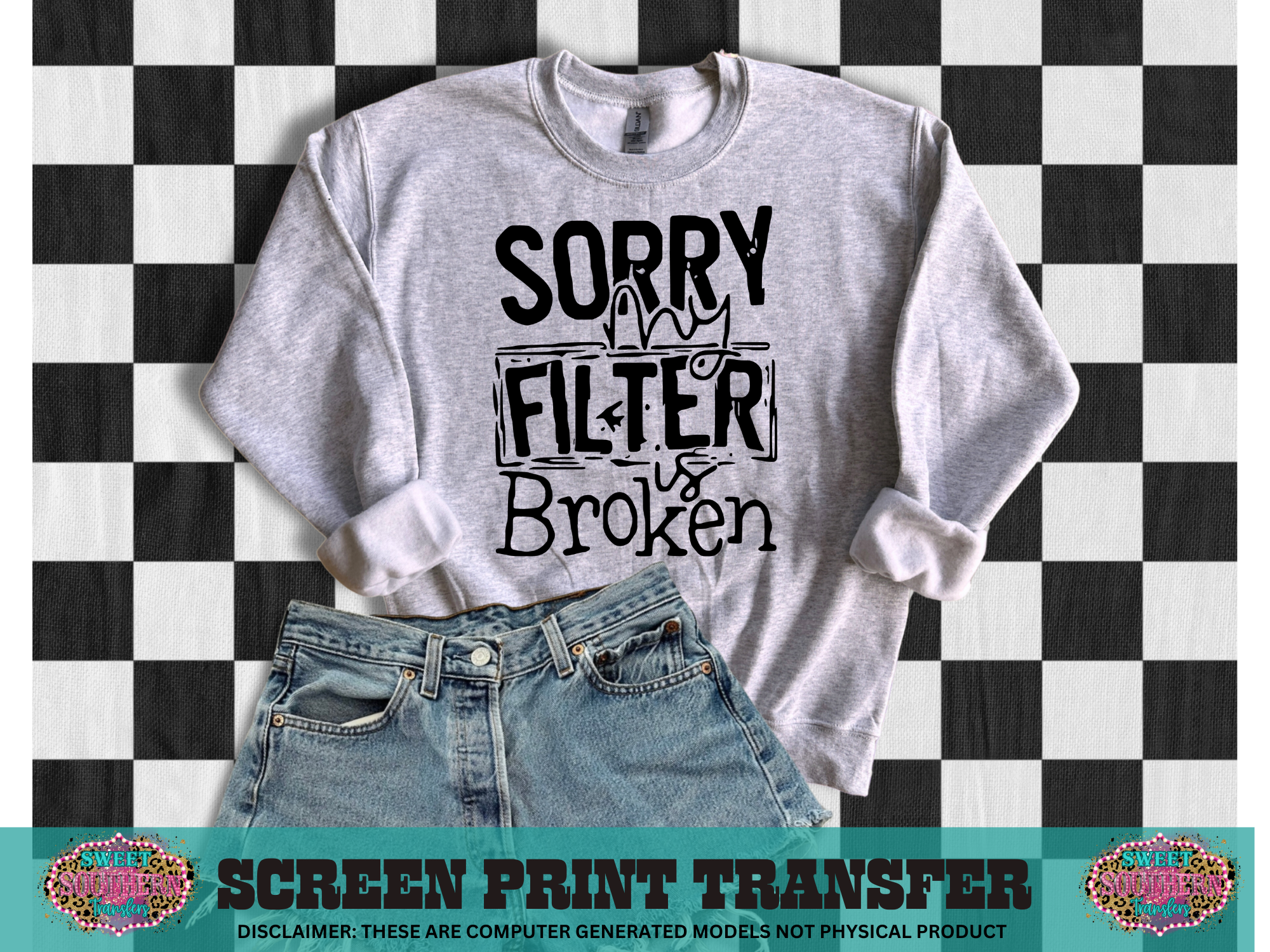 SINGLE COLOR SCREEN PRINT - SORRY MY FILTER IS BROKEN