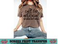 SINGLE COLOR SCREEN PRINT - CALL ME ANTI