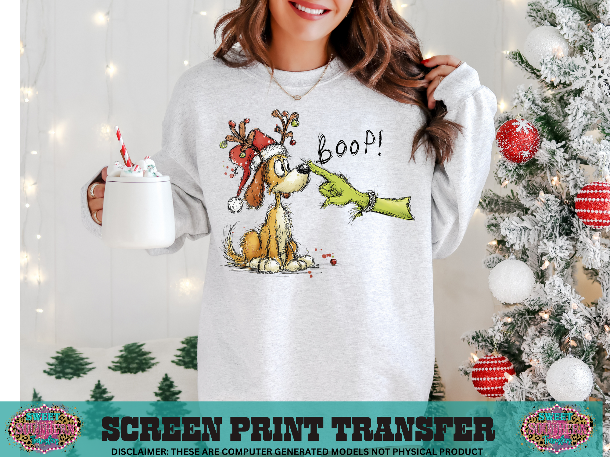 FULL COLOR SCREEN PRINT  - BOOP