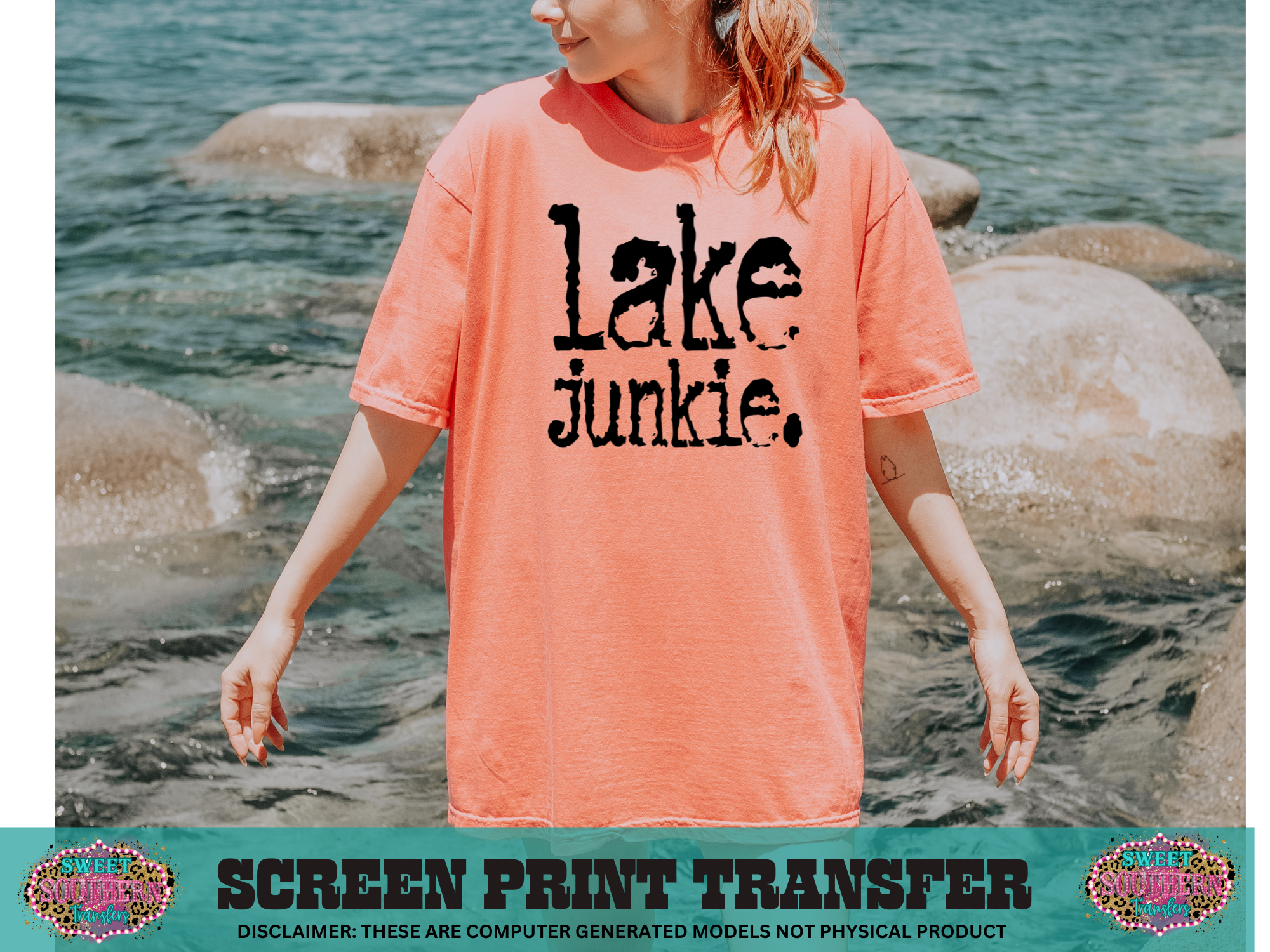 SINGLE COLOR SCREEN PRINT - LAKE JUNKIE