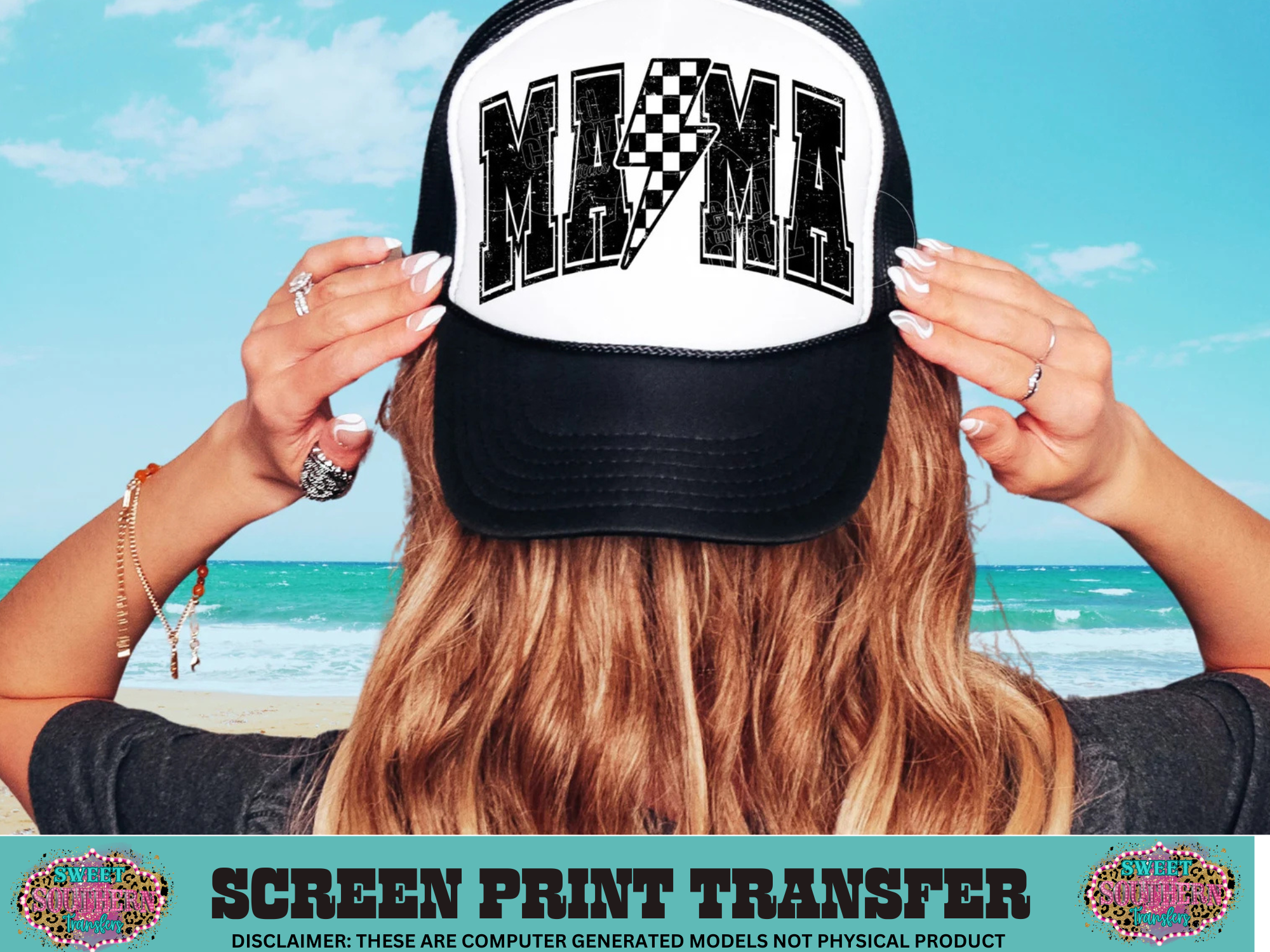 SINGLE COLOR SCREEN PRINT - MAMA