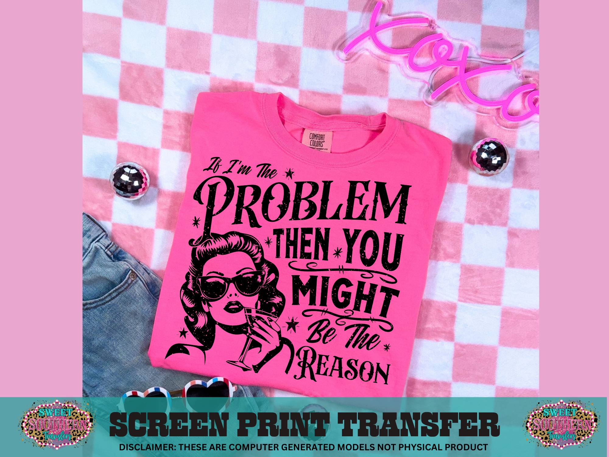 SINGLE COLOR SCREEN PRINT - PROBLEM