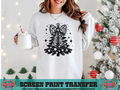 SINGLE COLOR SCREEN PRINT - TREE CHEETAH BOW