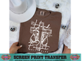 SINGLE COLOR SCREEN PRINT - HARD FOUGHT
