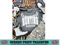 SINGLE COLOR SCREEN PRINT - HUNTING SEASON