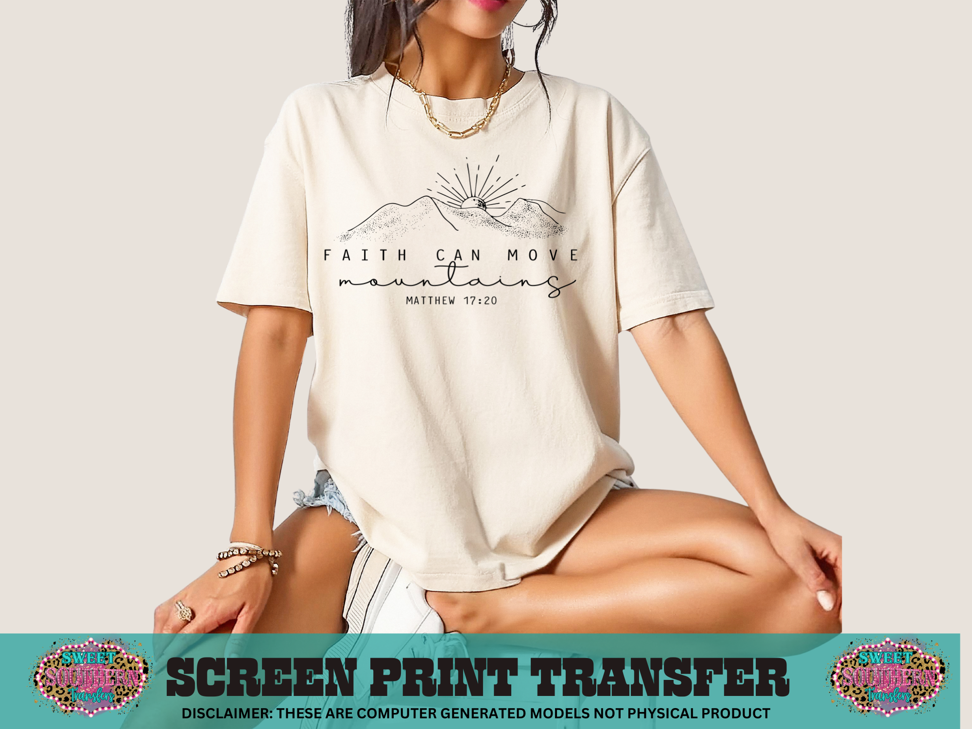 SINGLE COLOR SCREEN PRINT - FAITH MOVE