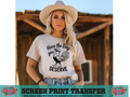 SINGLE COLOR SCREEN PRINT - HAVE THE DAY YOU DESERVE CHICKEN