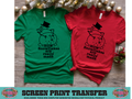 SINGLE COLOR SCREEN PRINT - SNOWFLAKES ARE MADE