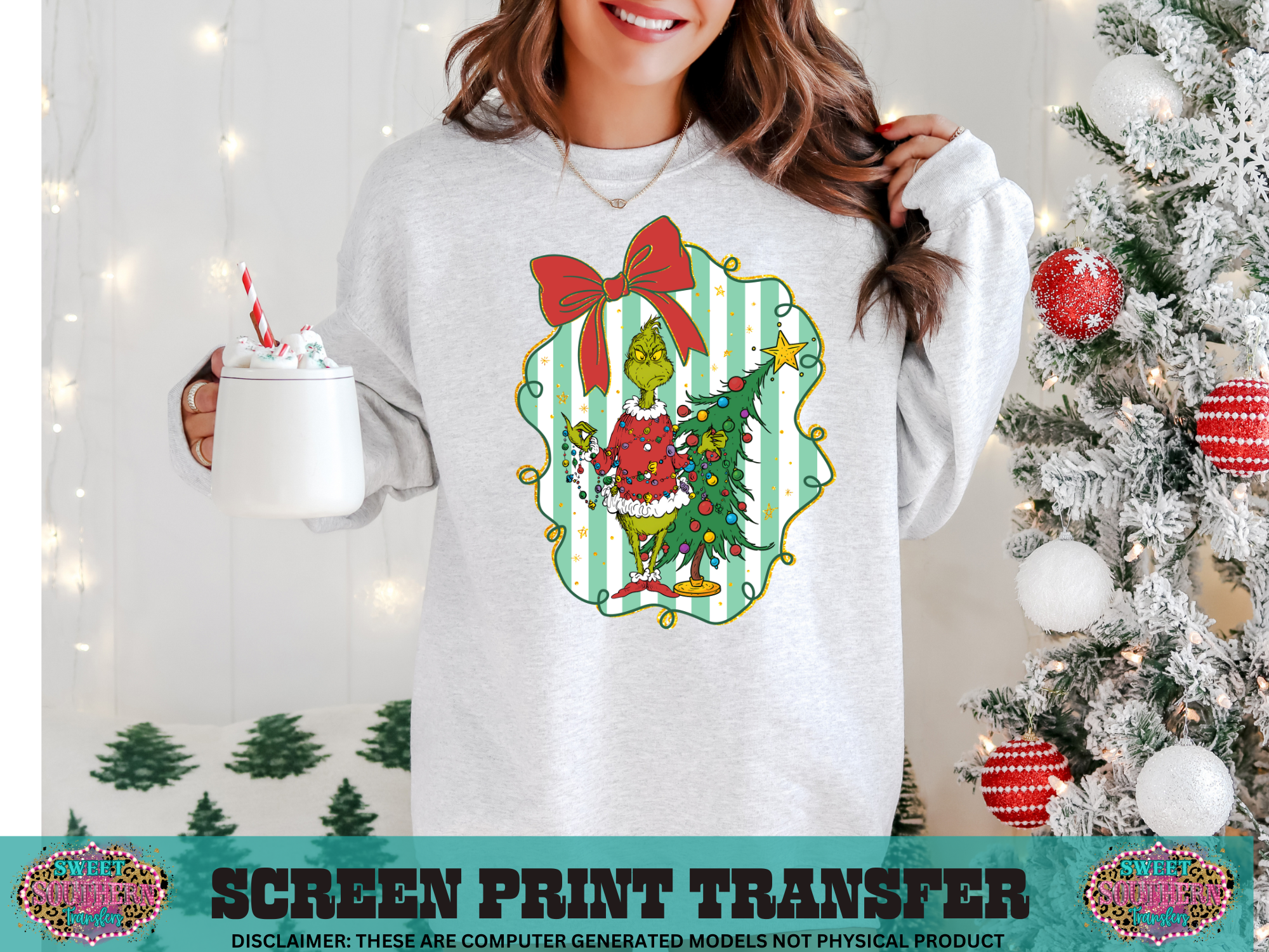 FULL COLOR SCREEN PRINT  - STRIPE G