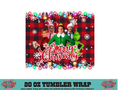 20 OZ SUBLIMATION TUMBLER WRAP - MERRY CHRISTMAS FRIENDS