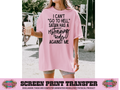 WHOLESALE SINGLE COLOR SCREEN PRINT - I CAN'T GO TO HELL