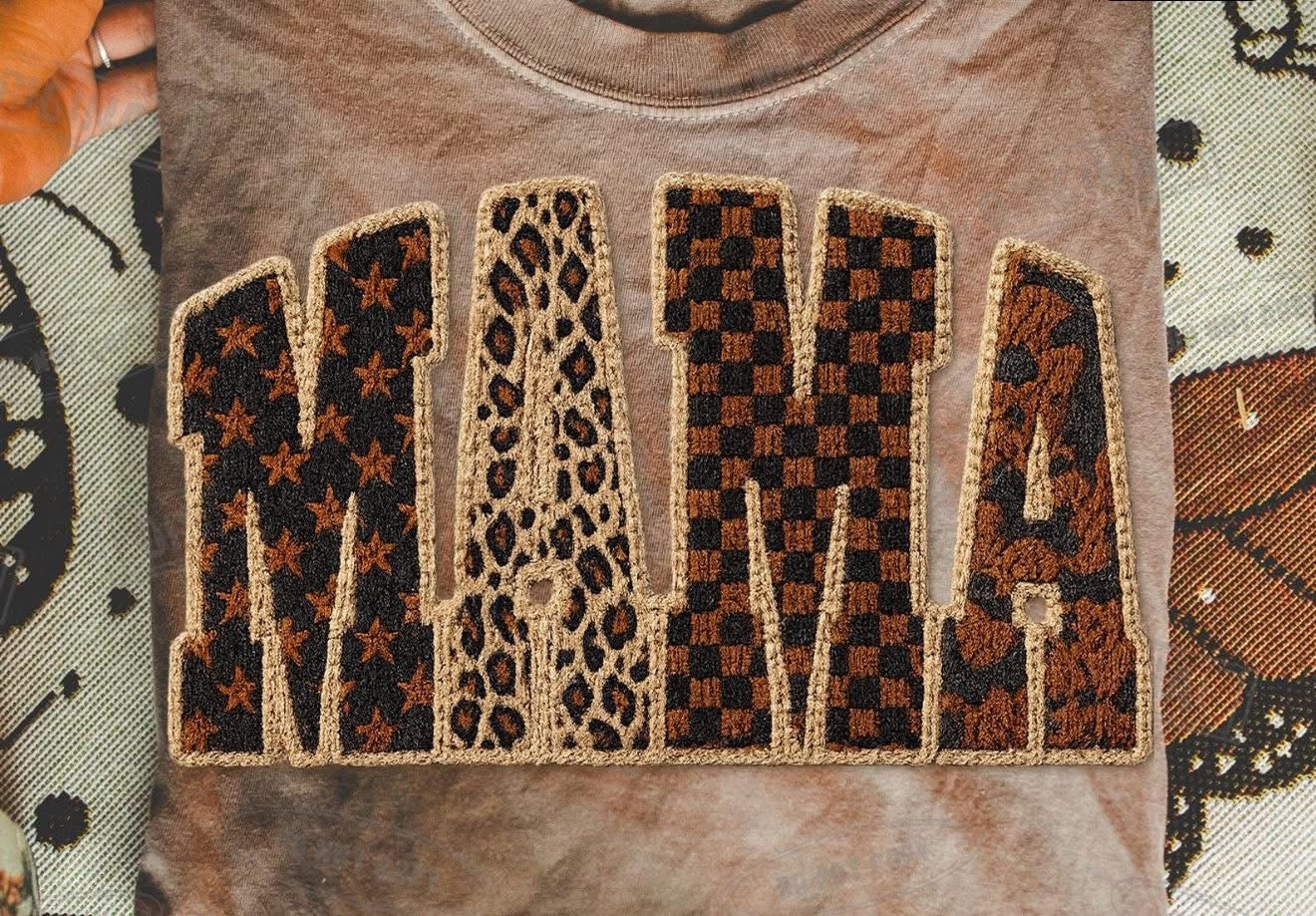 FULL COLOR SCREEN PRINT  - MAMA CHEETAH START VARISTY