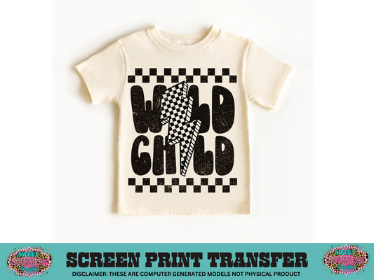 SCREEN PRINT - WILD CHILD BOLT