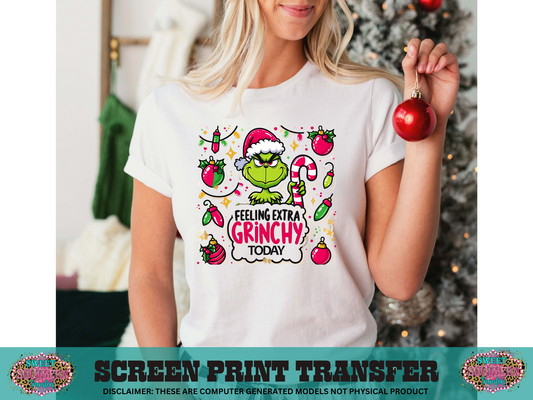 FULL COLOR SCREEN PRINT - FEELING EXTRA G CANDYCANE