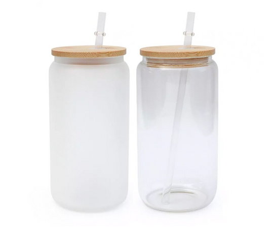 16 OZ CLEAR/FROSTED LIBBEY
