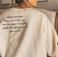 SINGLE COLOR SCREEN PRINT - ALWAYS  REMEMBER