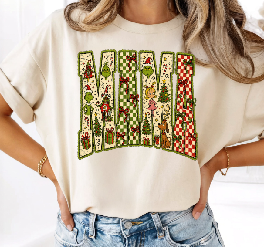 FULL COLOR SCREEN PRINT - MAMA VARISTY G