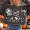SINGLE COLOR SCREEN PRINT - GIVE THANKS (BLACK NOT WHITE)
