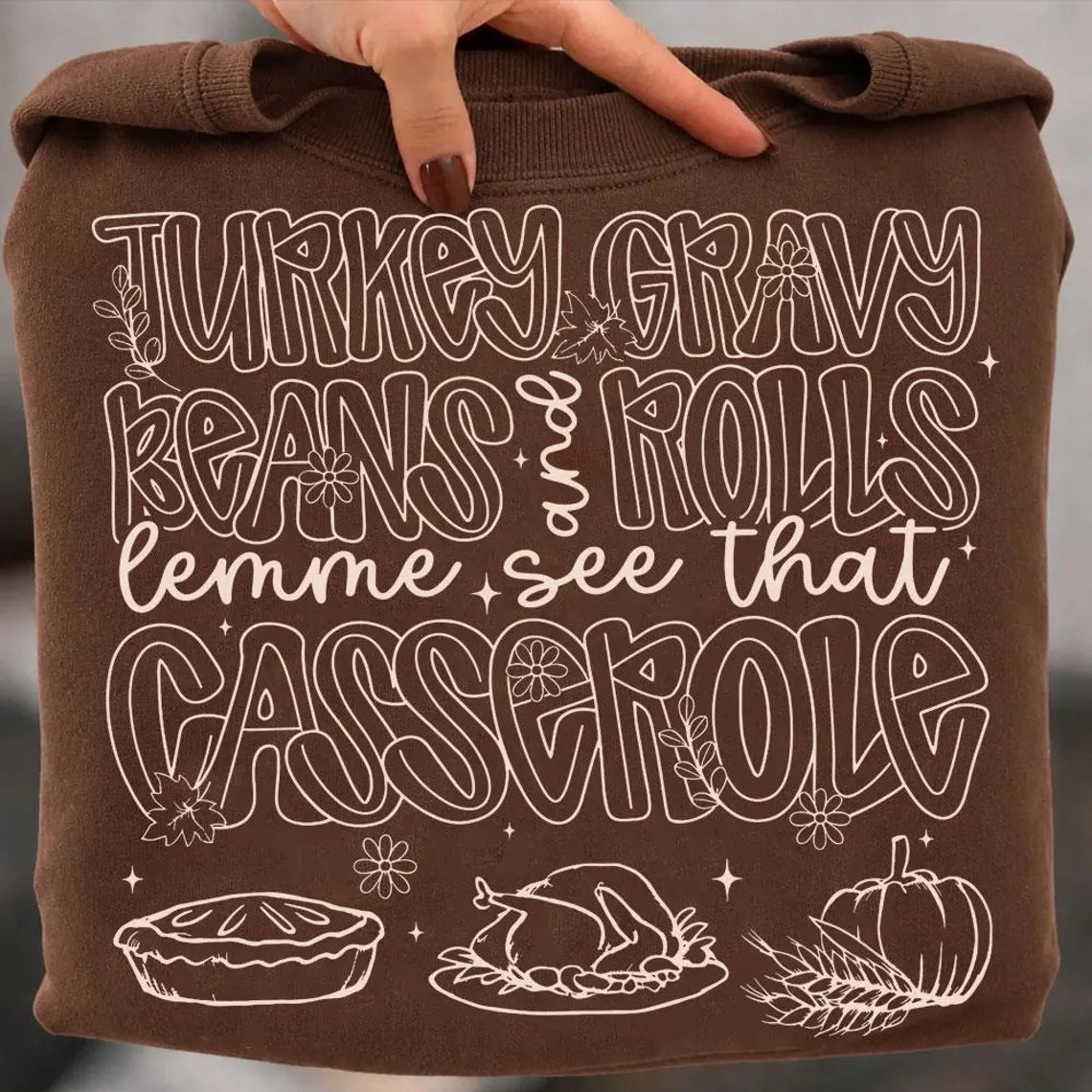 SINGLE COLOR SCREEN PRINT - TURKEY (BLACK NOT WHITE)