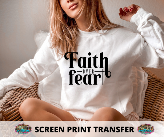 SINGLE COLOR TRANSFER - FAITH OVER FEAR